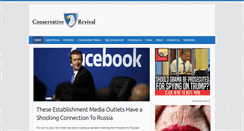Desktop Screenshot of conservativerevival.com